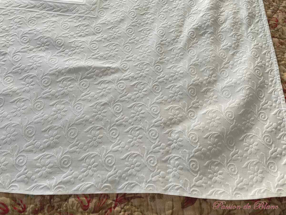 Couverture en piqué plat MV