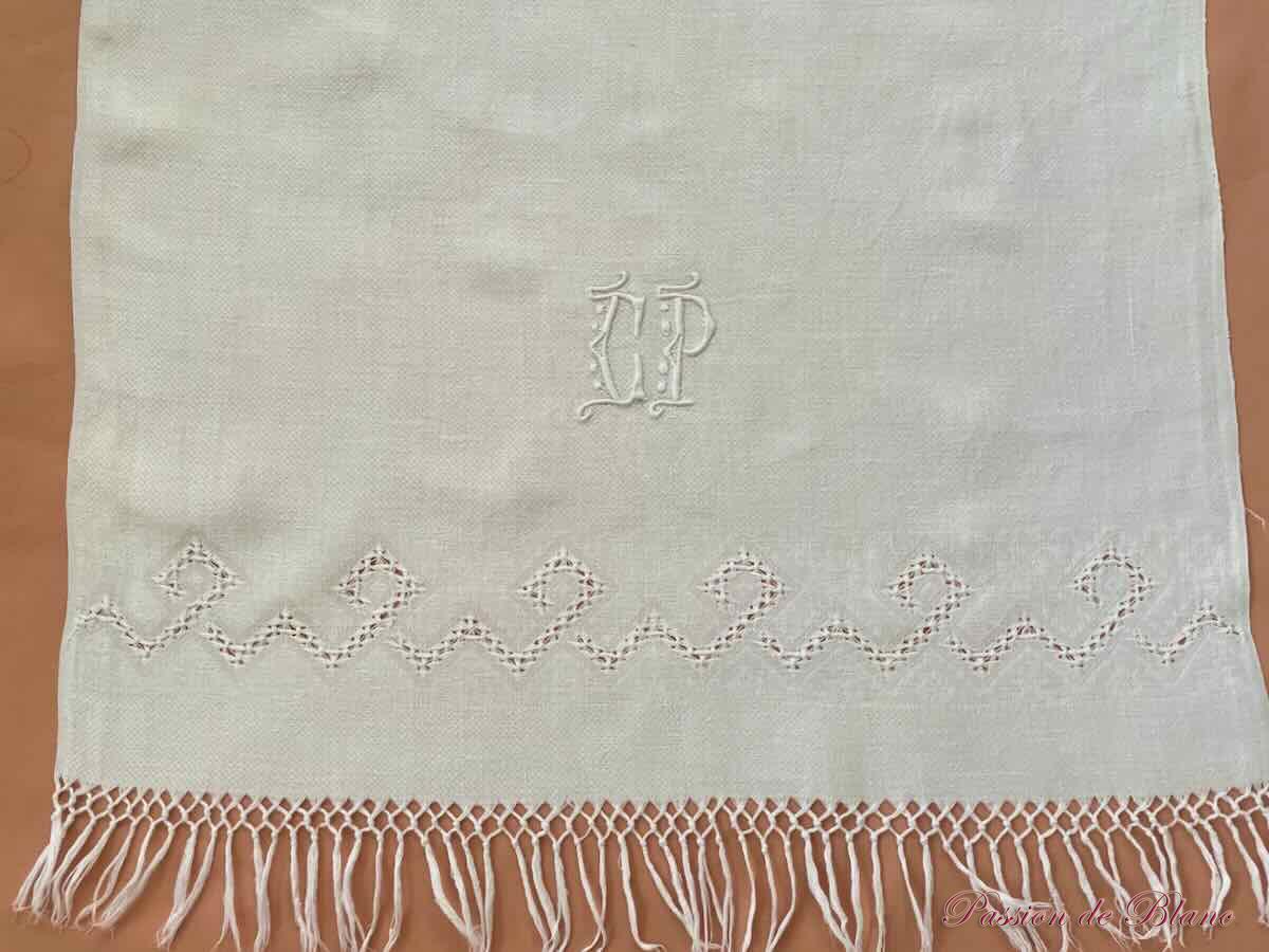 Serviettes invitées fil lin