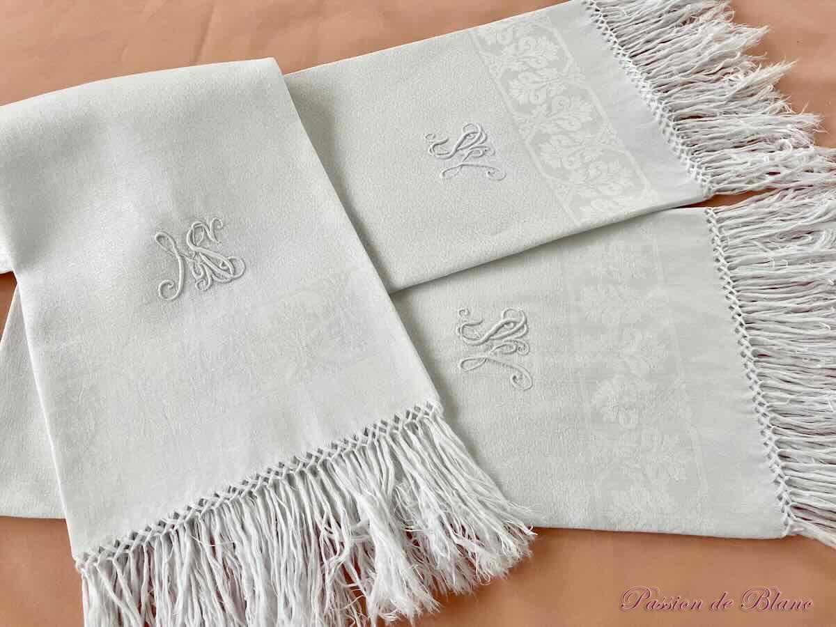 Serviettes d'invités MS