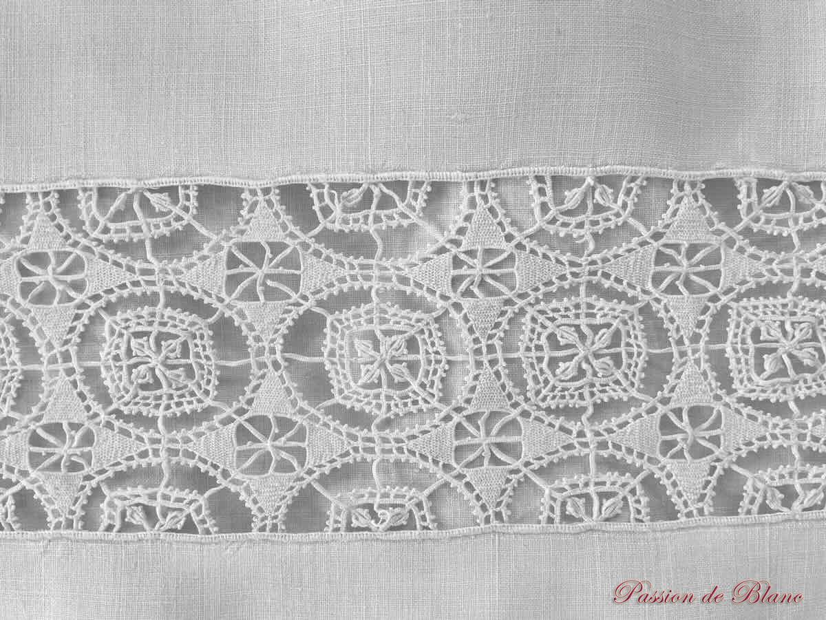 drap dentelle aiguille