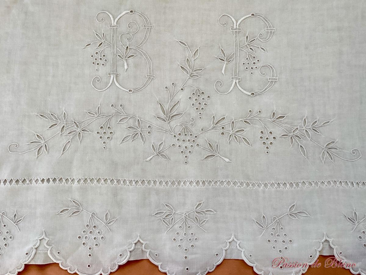 Drap BC feston raisins