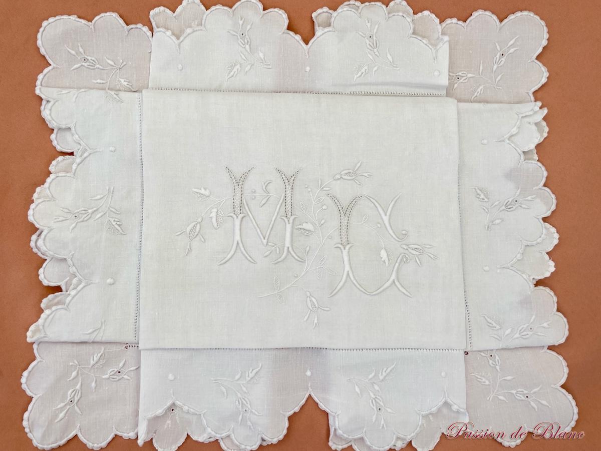 taie feston MC fleurs