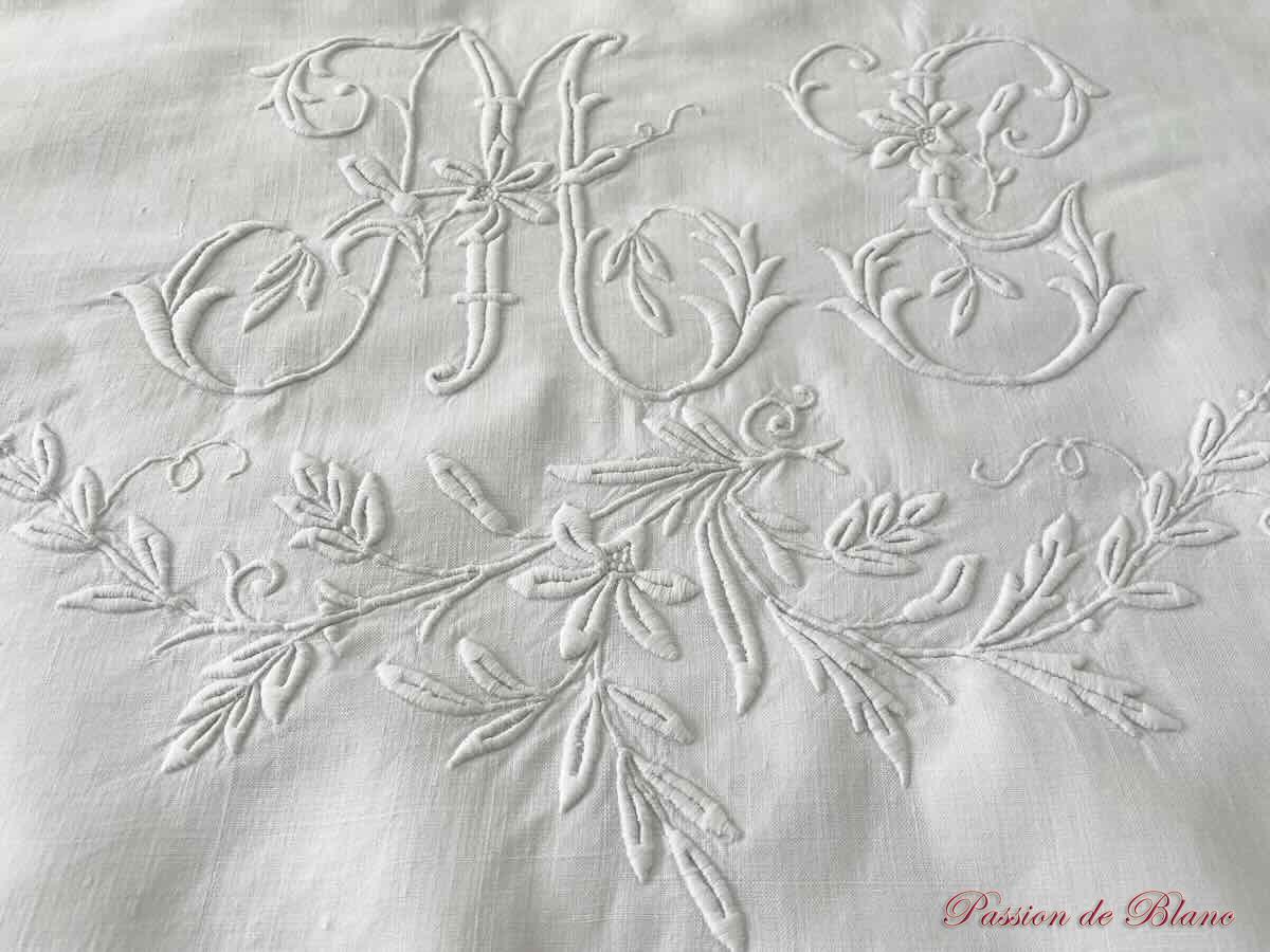 Drap lin guirlande MG