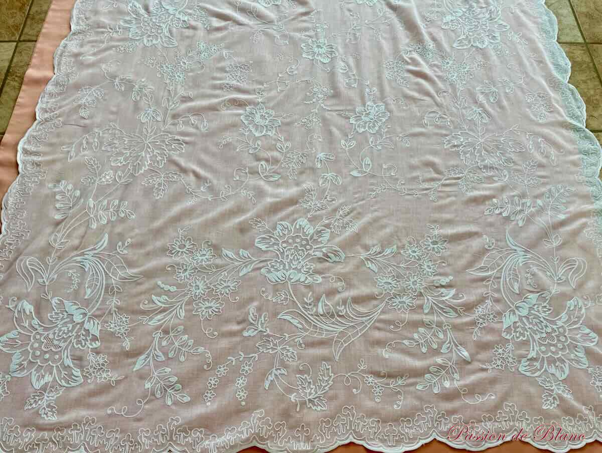 Rideau broderie Cornely