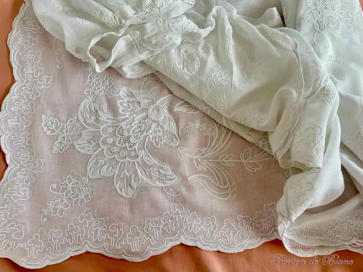 Rideau broderie Cornely