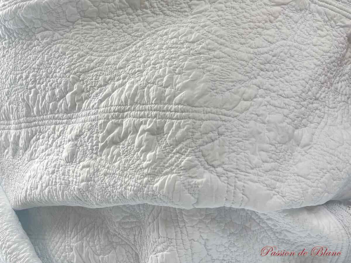 Courtepointe piquée main