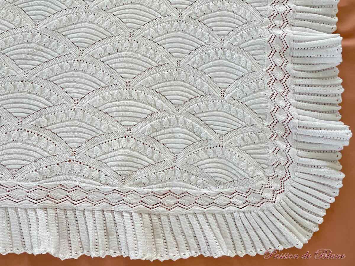 Dessus-de-lit aiguilles couverture