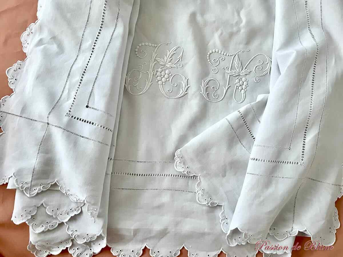 Draps HN festons jours