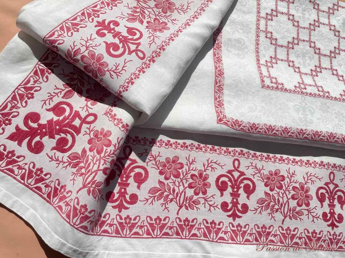 Nappe Napoléon III fil lin