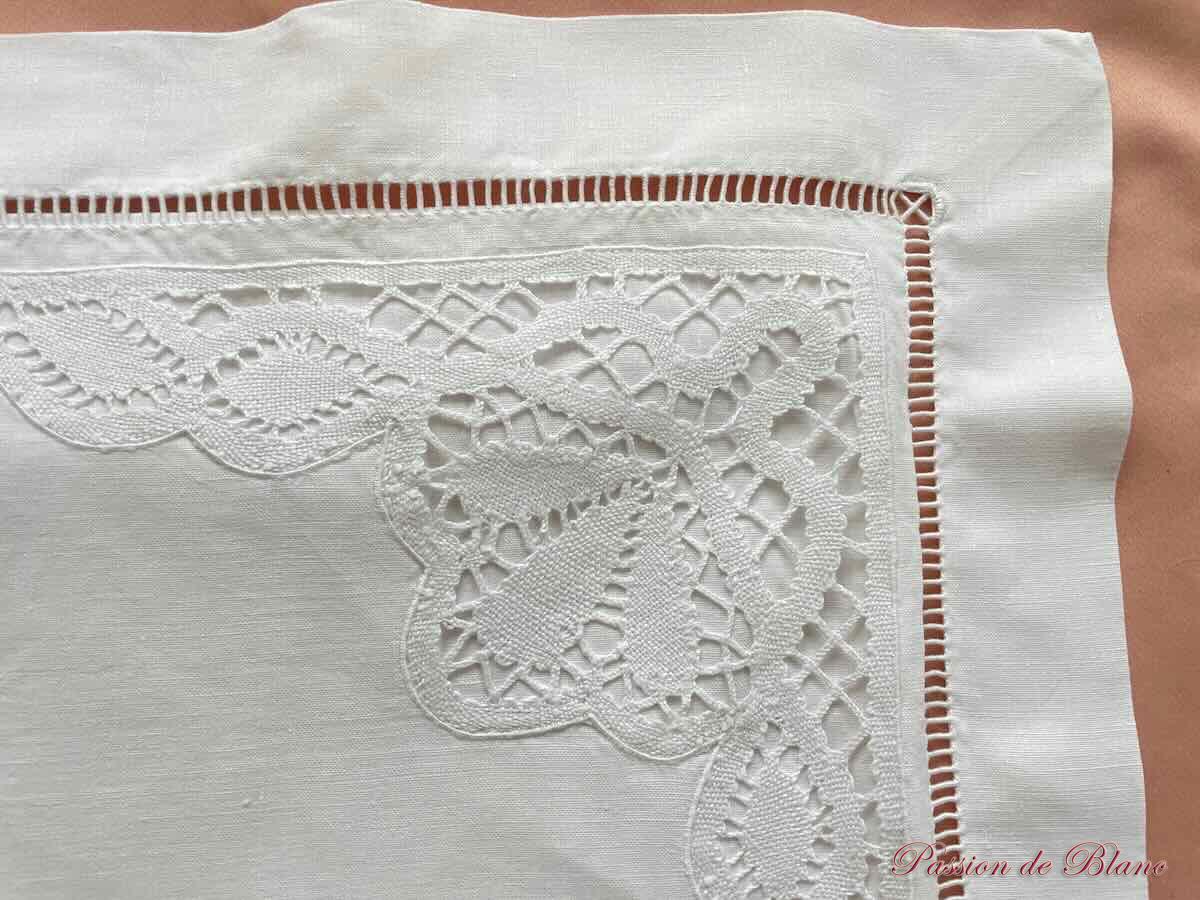 Paire de taies AP dentelle