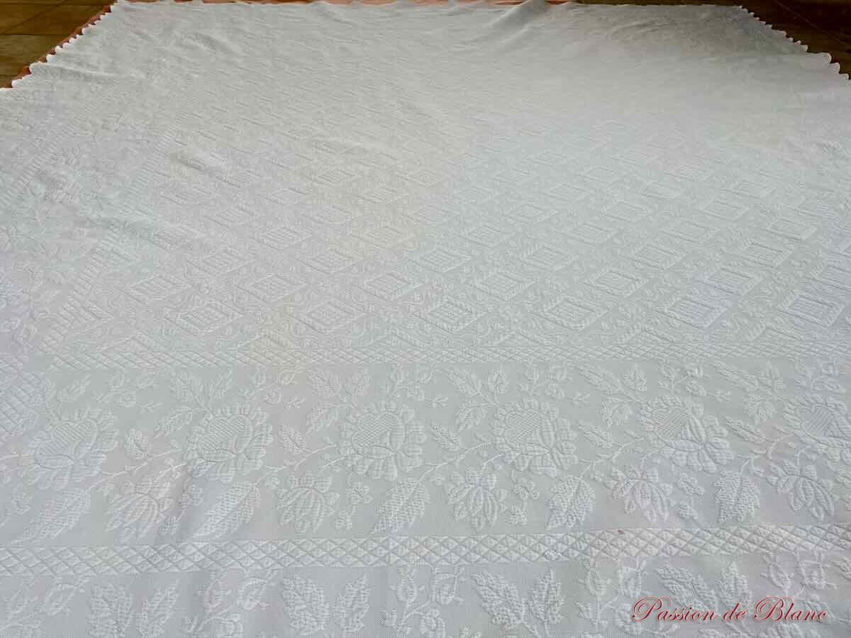 Couverture en piqué plat