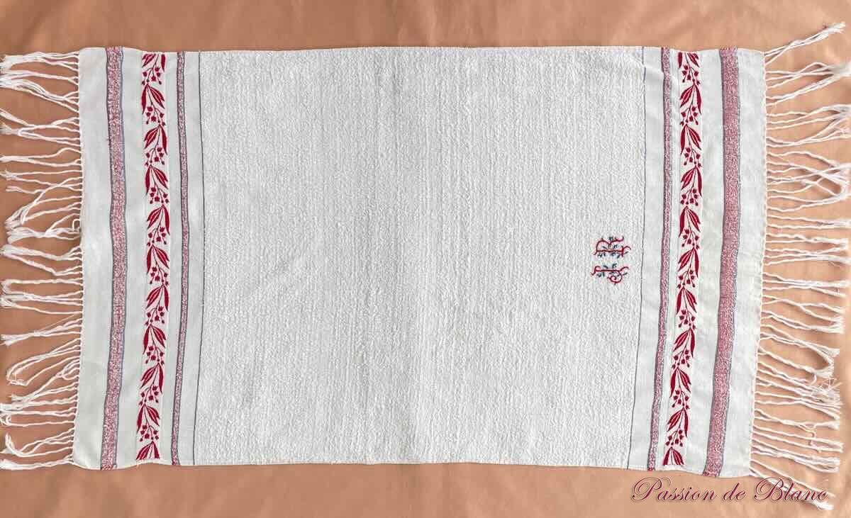 Serviettes Napoléon III coton