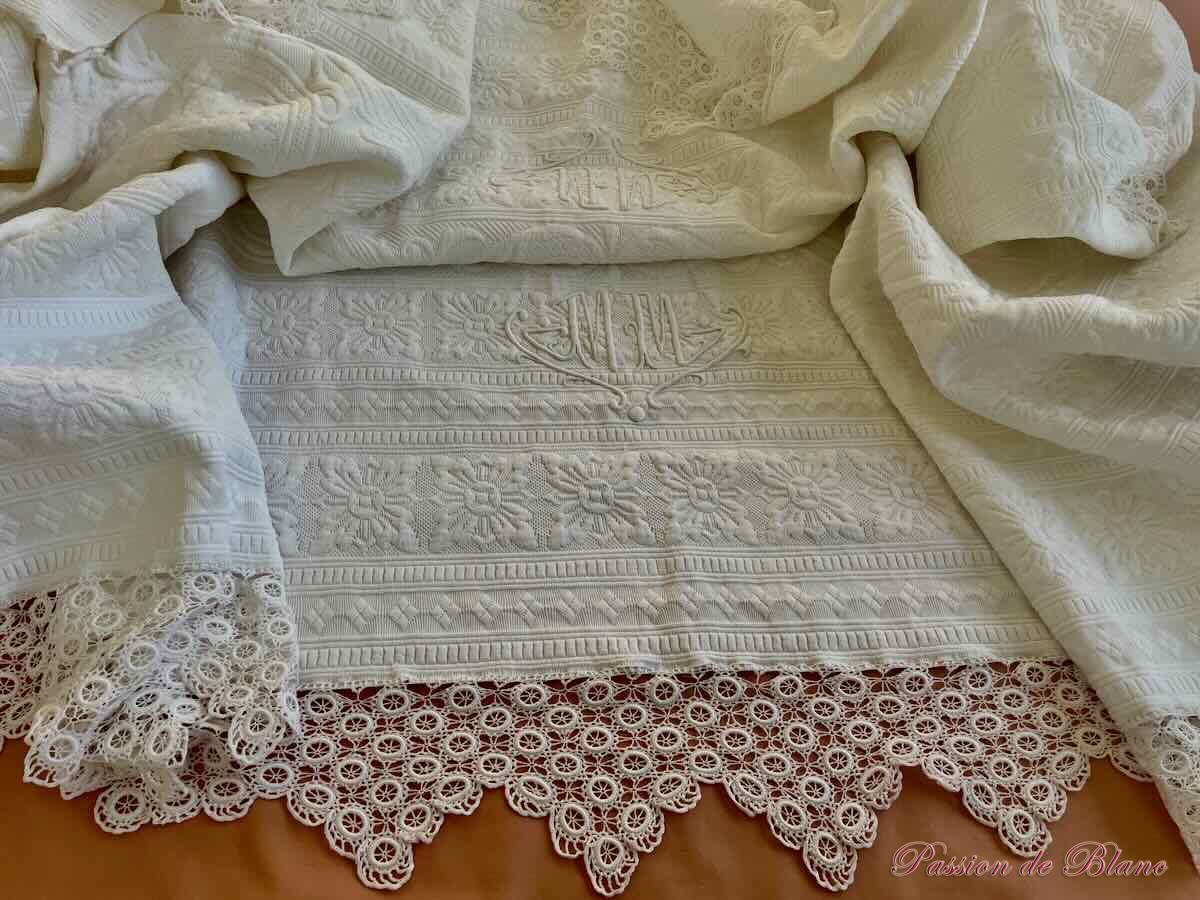 Couverture en piqué Marseillais