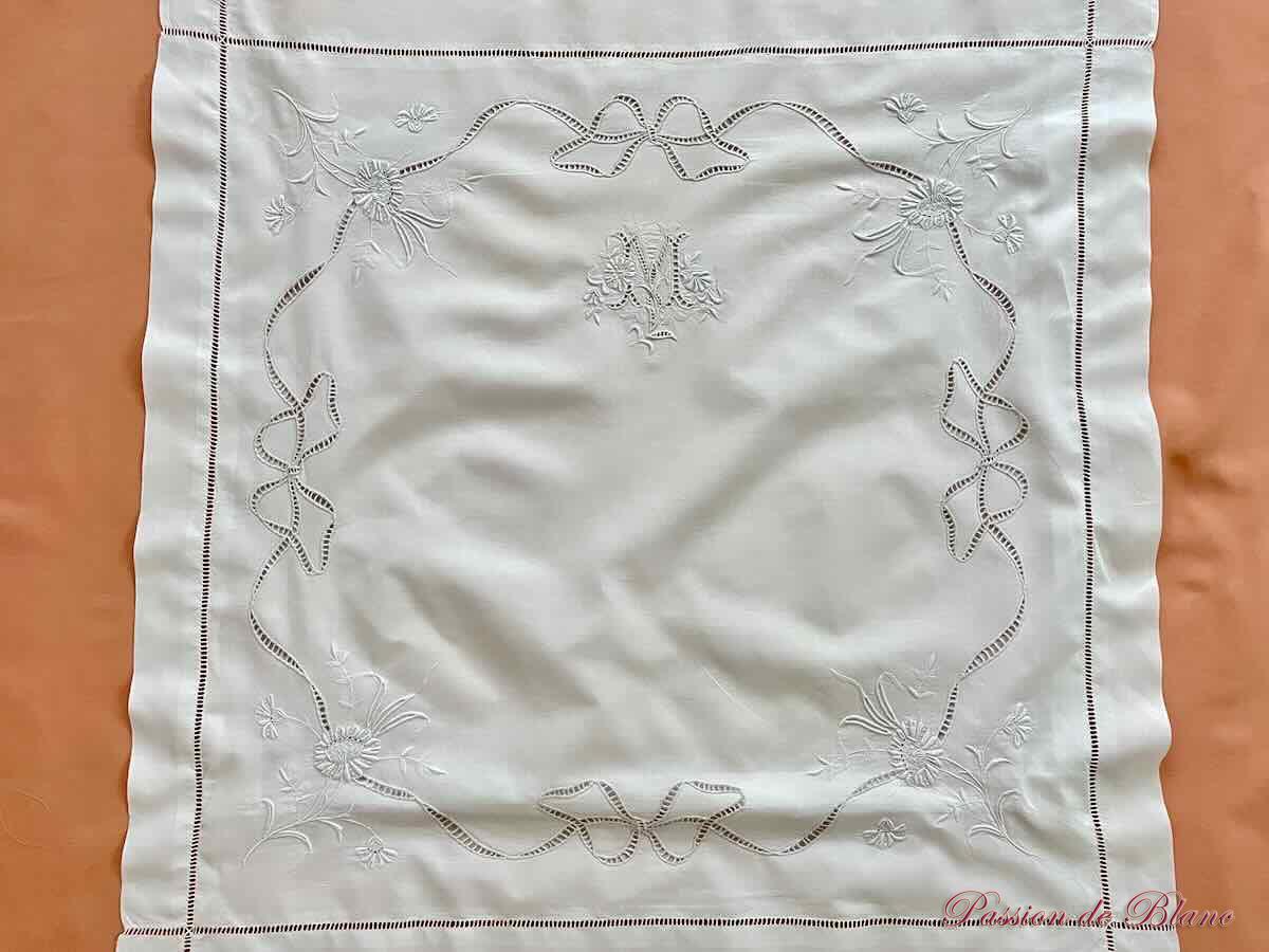 Parure MY drap taie fil lin