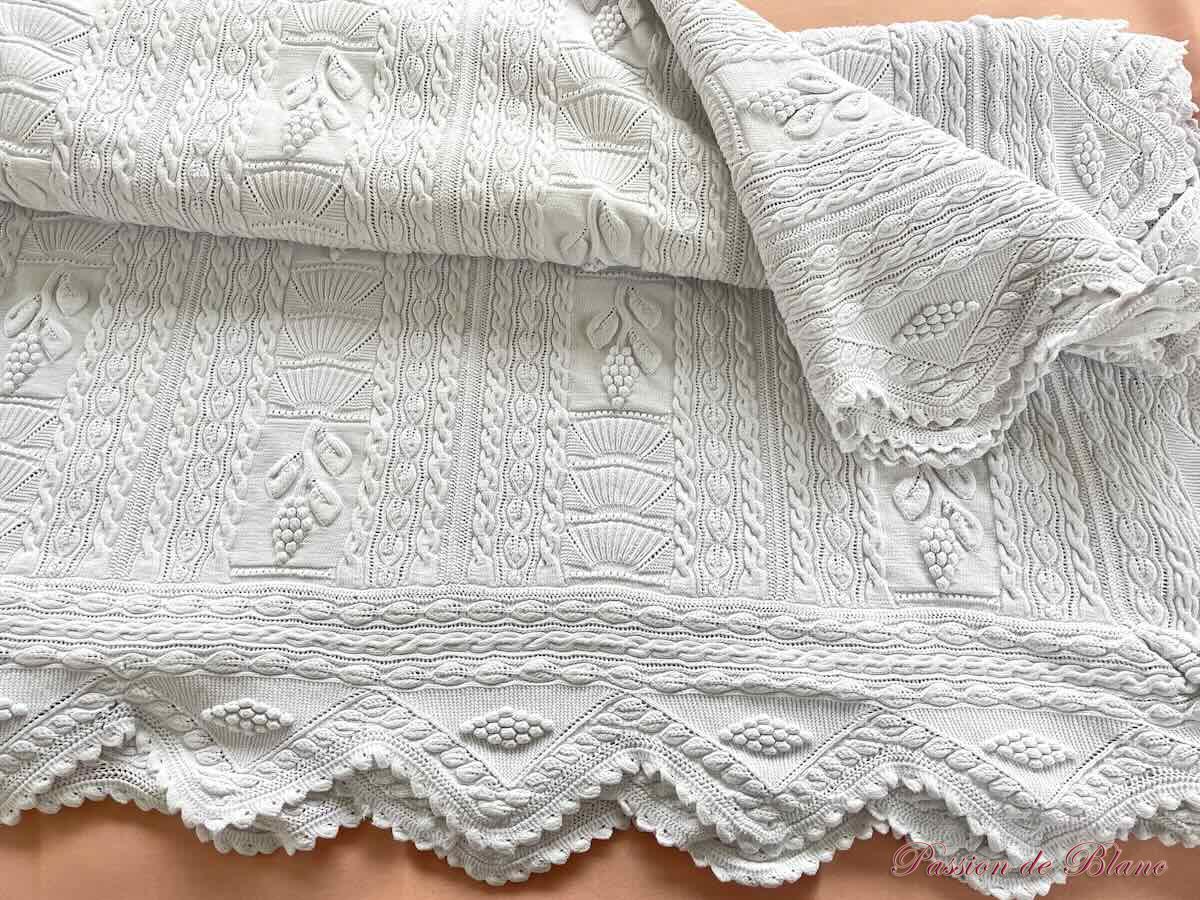 Courtepointe aiguilles raisins