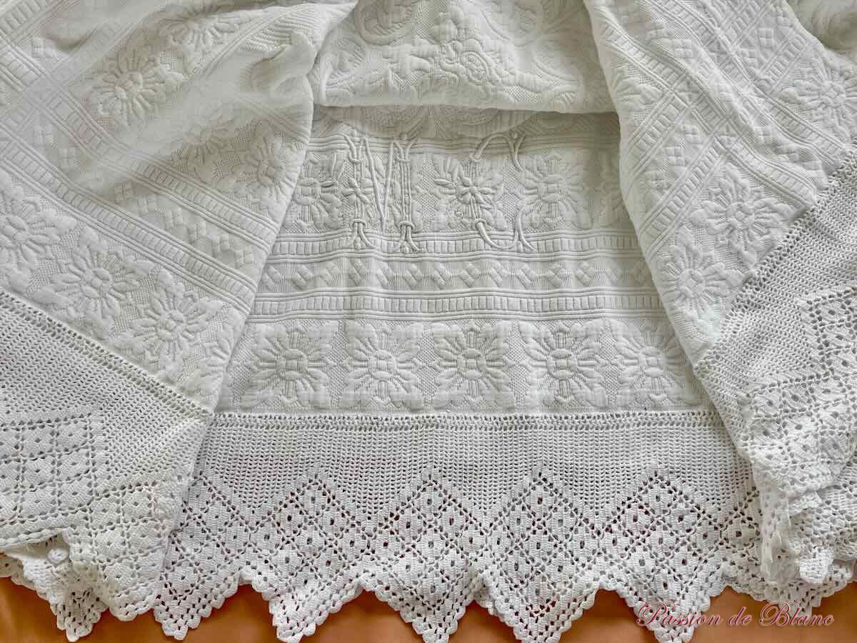 Couverture provençale piqué