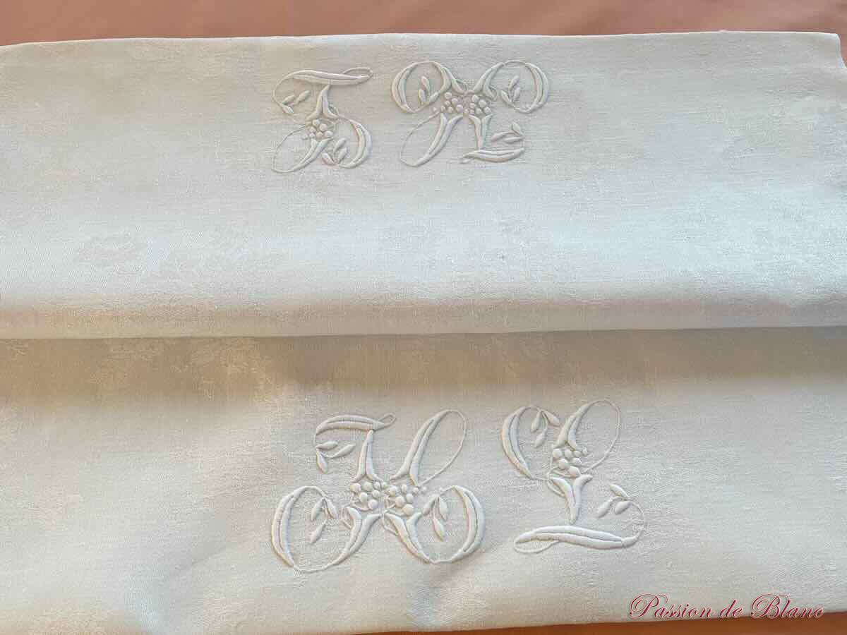 Nappe lin 2 monos HL