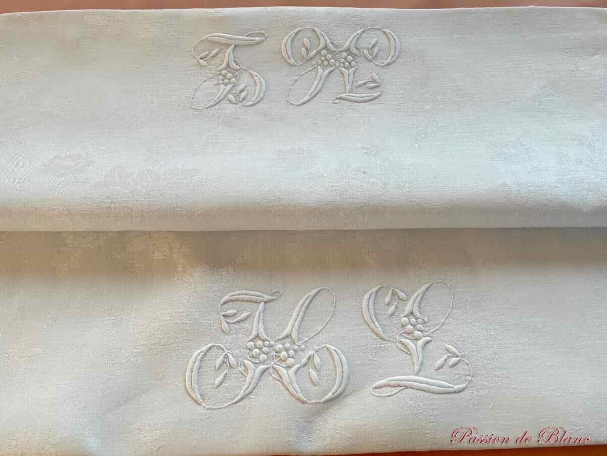 Nappe lin 2 monos HL