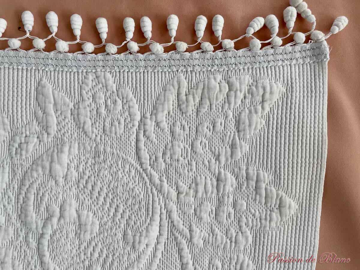 Courtepointe piqué Marseillais