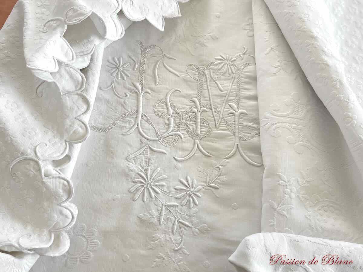 Couverture LM piqué plat