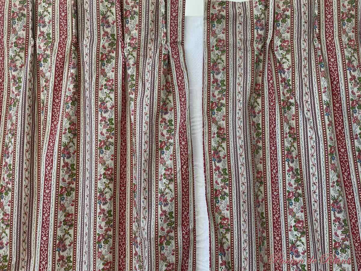 Rideaux Le Manach motifs fleuris