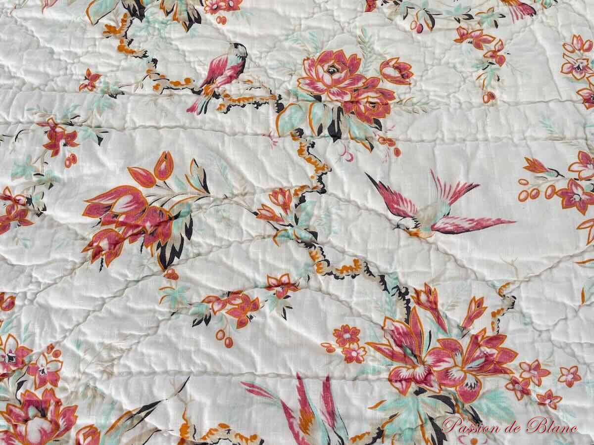 Couverture provençale piquée