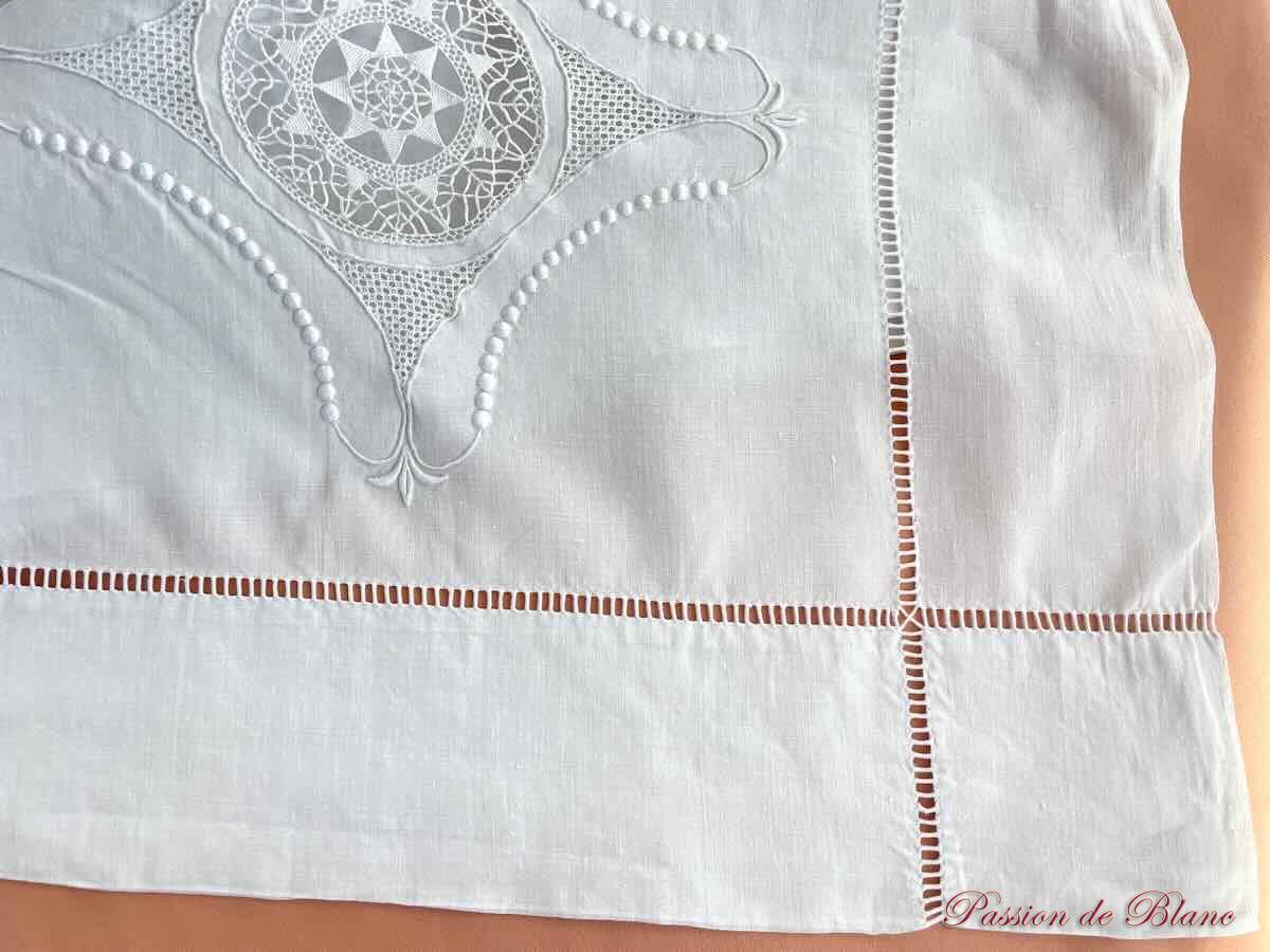 Drap lin fin lin MD incrustation aiguille