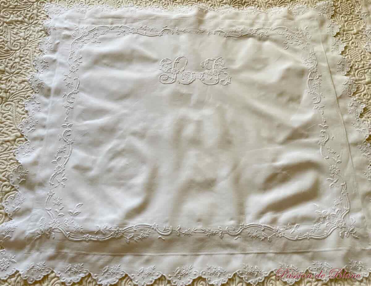 Taie branchage fleurie LB