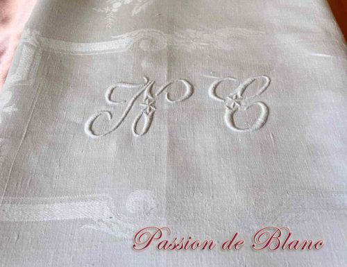 Nappe Lin fin NC Blanche