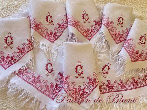 Petites serviettes frises