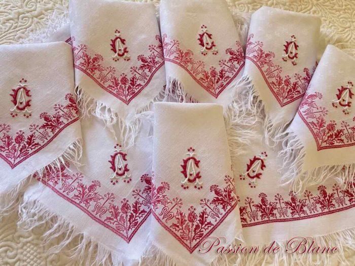 Petites serviettes frises
