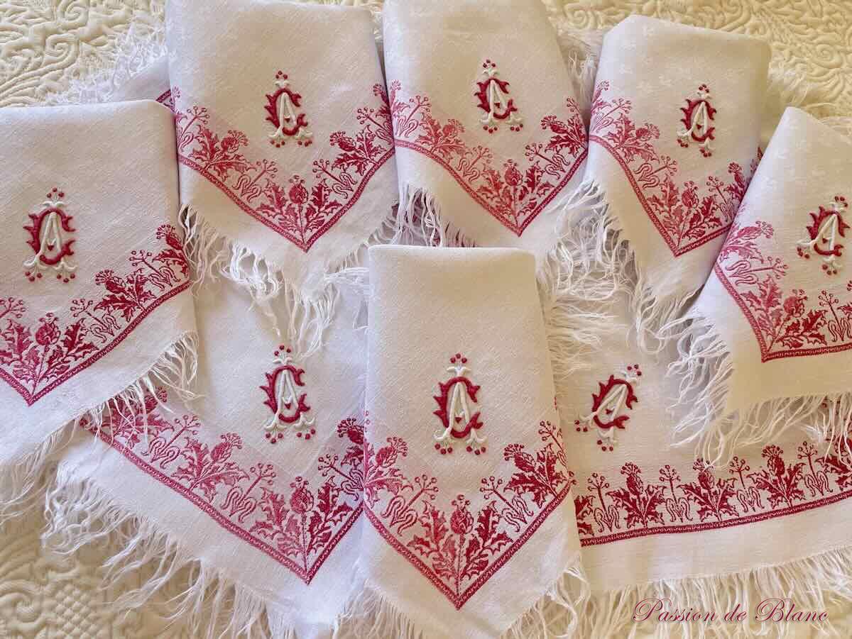 Petites serviettes frises
