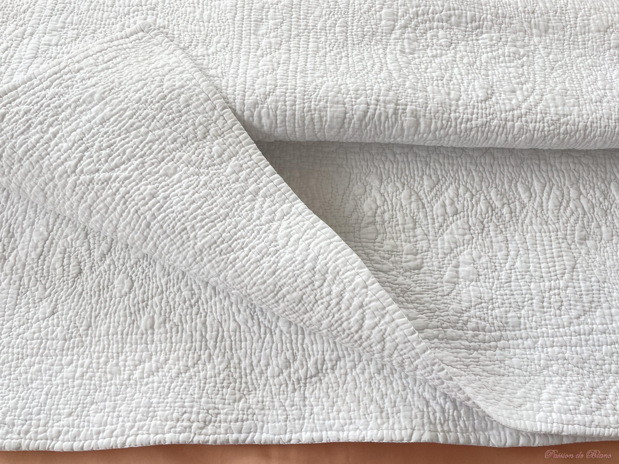 Courtepointe fine piquage main