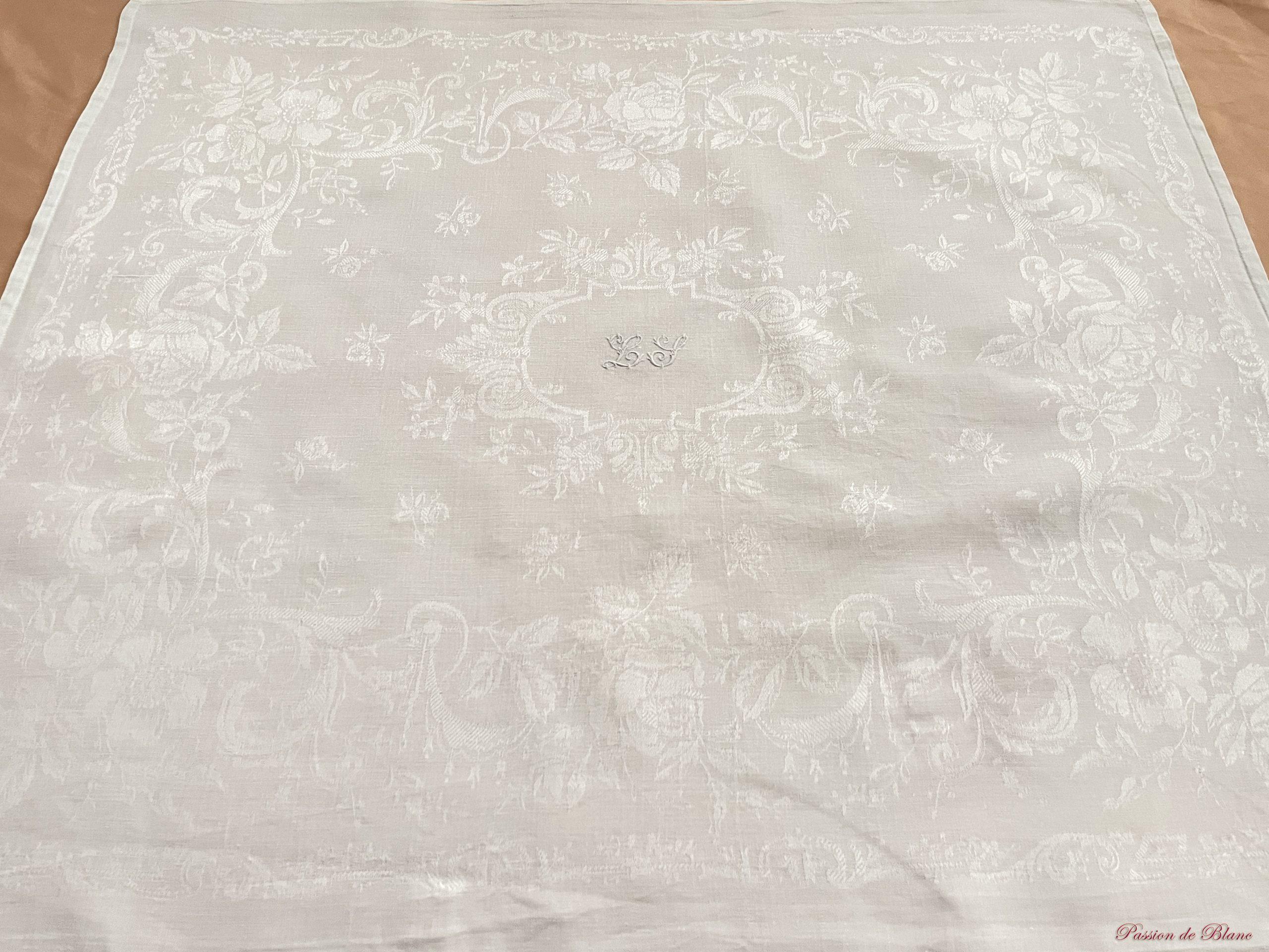 Service de table LS damas lin fin