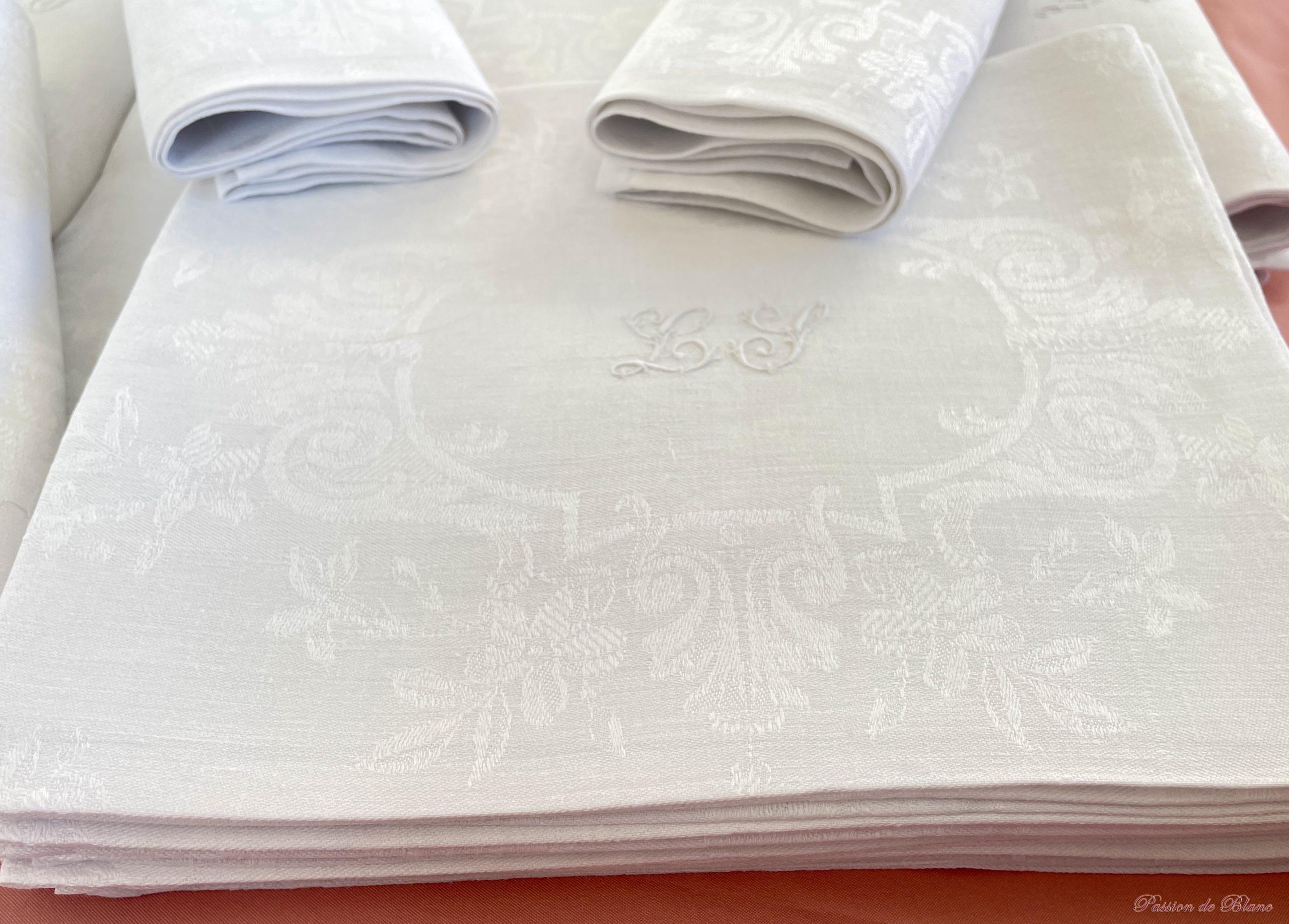 Service de table lin fin