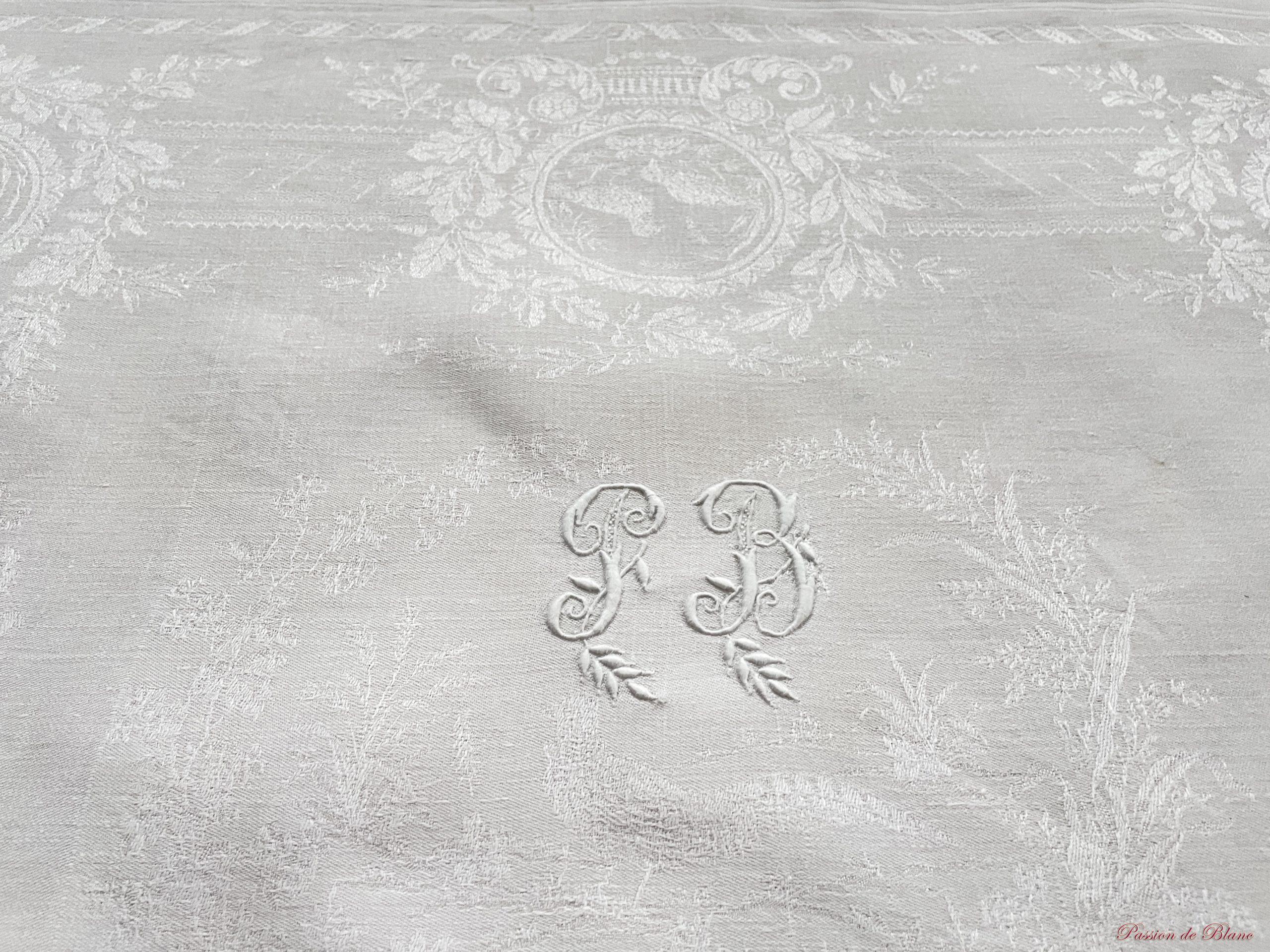 Serviettes lin fin PB