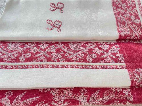 nappe oiseaux avec liteaux