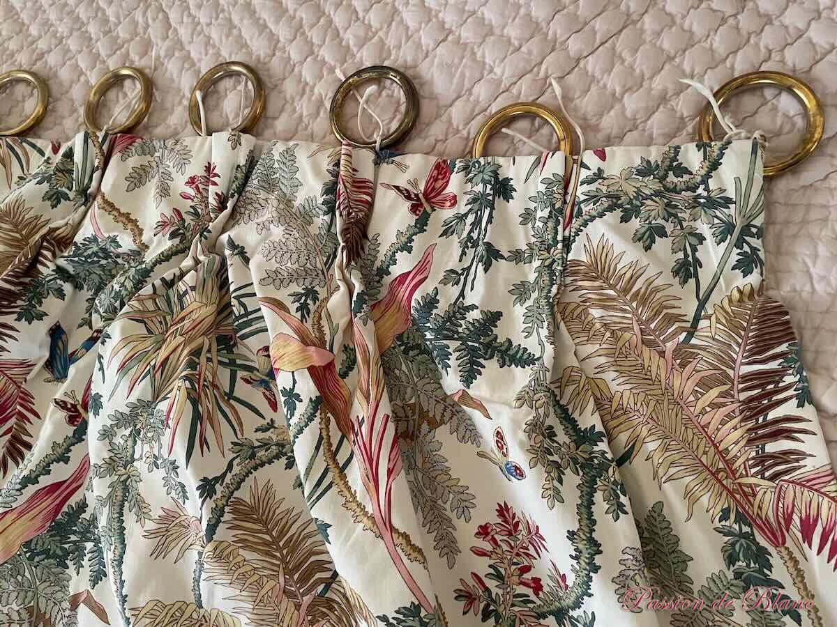 Paire rideaux Pierre Frey