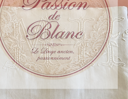 Drap lin broderie MH grand